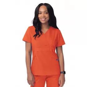 Medicīniskā blūze S8302 oranža