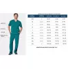 Men's Modern V-Neck Top A6010 Dark Teal Men's Modern V-Neck Top A6010 Dark Teal