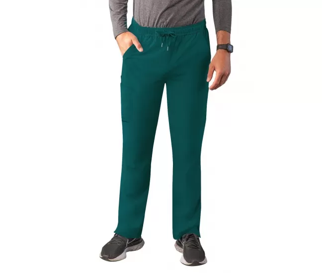 Men's Slim Leg Cargo Pant A6106 Dark Teal Men's Slim Leg Cargo Pant A6106 Dark Teal