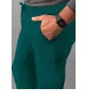 Men's Slim Leg Cargo Pant A6106 Dark Teal Men's Slim Leg Cargo Pant A6106 Dark Teal