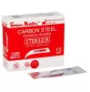 Surgical Scalpel Blade, carbon steel, No. 12D, Swann Morton, 100 pcs.