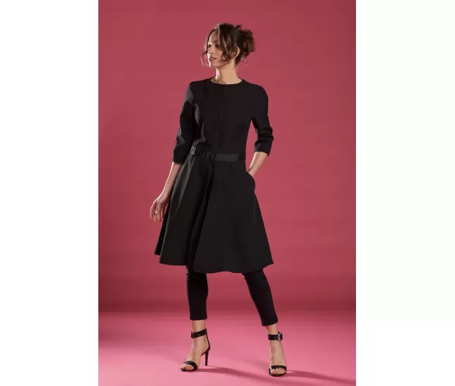 Medical coat Garda black