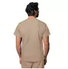 Unisex V Neck Tunic 1 Pocket 6011 Khaki