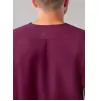 Men's Classic V-Neck Top A6006 Wine