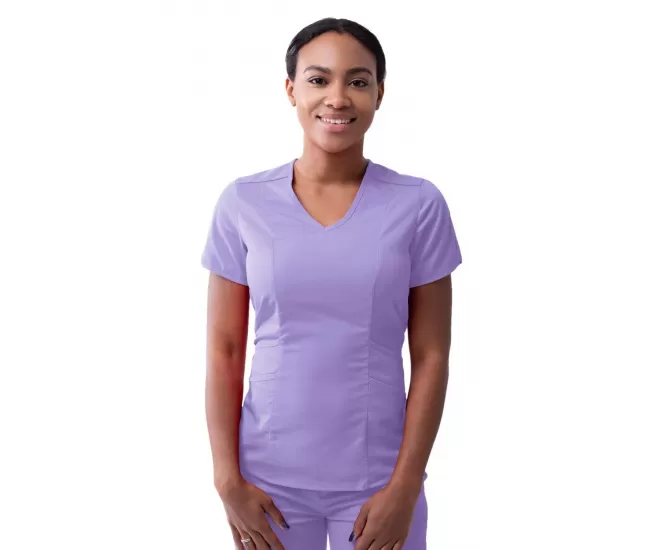 Medicīnas blūze P7002 violeta (lavandas)