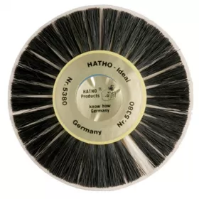 Birstes sari ar auduma ieliktni 2 slāņi, 3 rindas, taisni, 80 mm