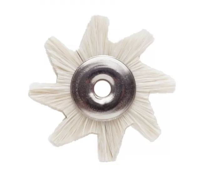 Bristles brush without shank, soft, 22 mm