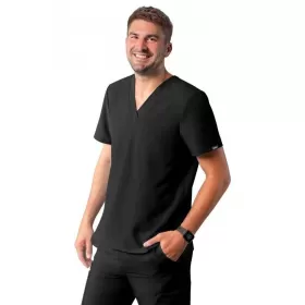 Medicīnas blūze A6006 melna