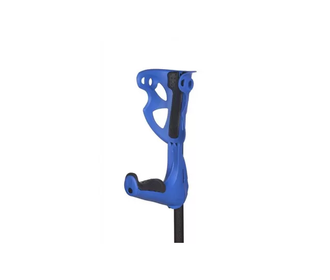 Elbow crutch blue OPTI-COMFORT