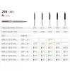 Diamond bur 250/863 for turbine handpiece, (the price is for 1 piece, in a package of 5 pieces)