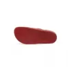 Ortopēdiskās īstas ādas čības DrLuigi, atvērtas, sarkanas