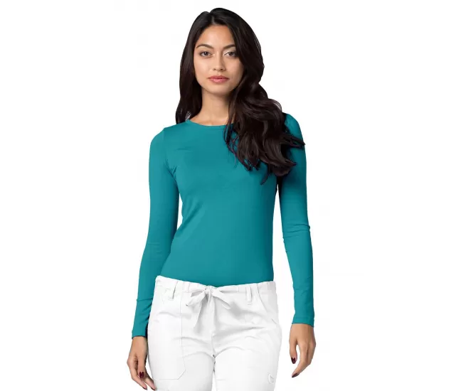 Long Sleeve Comfort Tee 2900 Teal Green