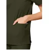 Unisex Drawstring Scrub Set 701 Olive Unisex Drawstring Scrub Set 701 Olive