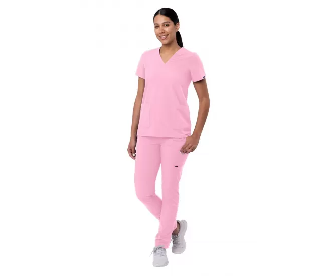 Women's Go-Basic Scrub Set A9200 Soft Pink