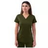 Women’s Sweetheart V-neck Scrub Top P4210 Olive