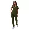 Women’s Sweetheart V-neck Scrub Top P4210 Olive