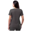 Women's Elevated V-neck Scrub Top P4212 Pewter