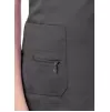 Women's Elevated V-neck Scrub Top P4212 Pewter