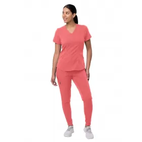 Women's Modern Athletic Jogger Scrub Set P9500 Rapture Rose Women's Modern Athletic Jogger Scrub Set P9500 Rapture Rose