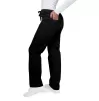 Unisex V-Neck/Drawstring Pant Scrub Set S8400 Black