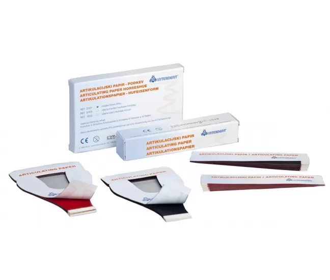 Articulating paper 80 µm blue-red, 12 x 10 pcs.