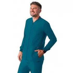 Medicīnas jaka vīriešiem A6206 Karību jūras zila