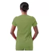 Women's Modern V-Neck Scrub Top P7002 Spring Leaf