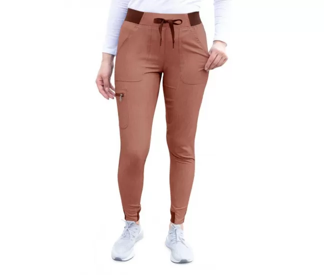 Ultimate Yoga Jogger Pant P7104 Heather Coffee