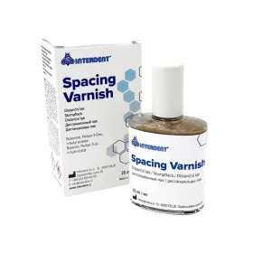 Spacing varnish gold, 13 - 16 mic, 25 ml