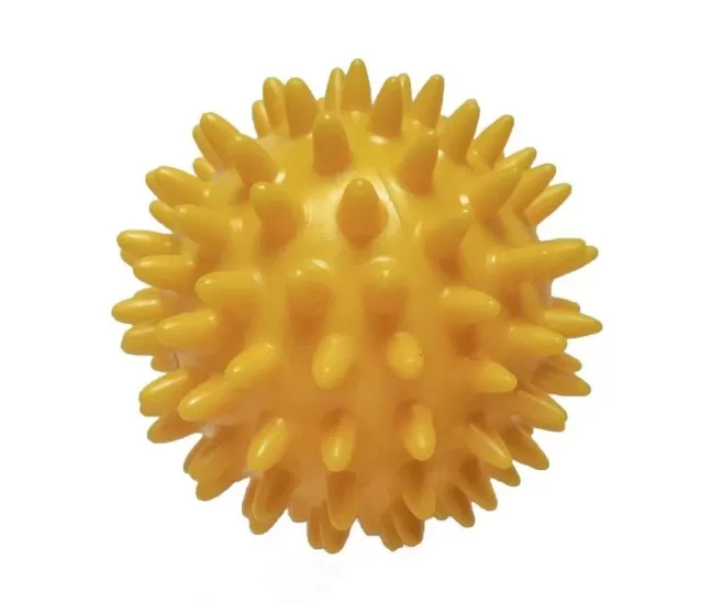 Massage rehabilitation ball, yellow 5 cm AT51400