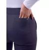 Медицинские брюки для высоких людей P7102, темно-синие