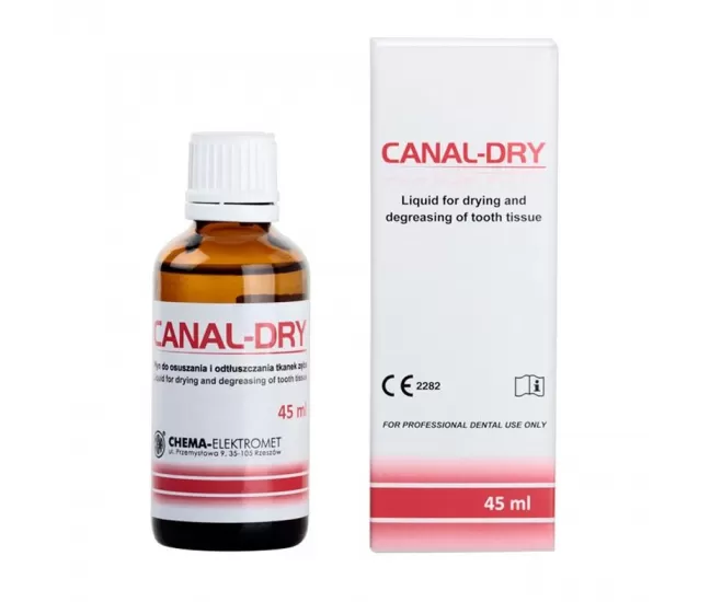 Sakņu kanālu drenāžas šķidrums Canal-Dry, 45 ml