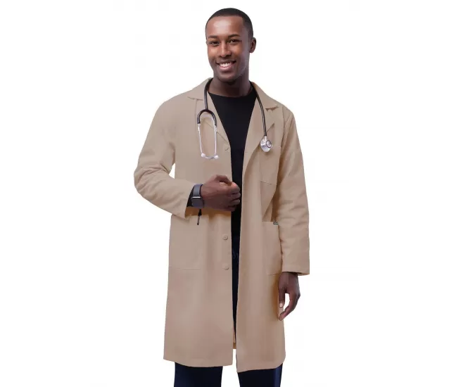 Unisex Lab Coat with Inner Pockets 803 Khaki