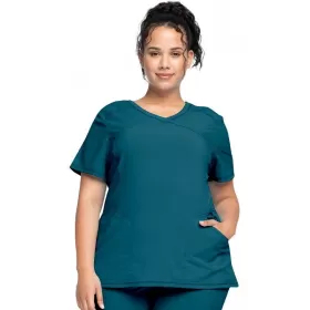 Медицинская блузка CKE2625A карибский синий