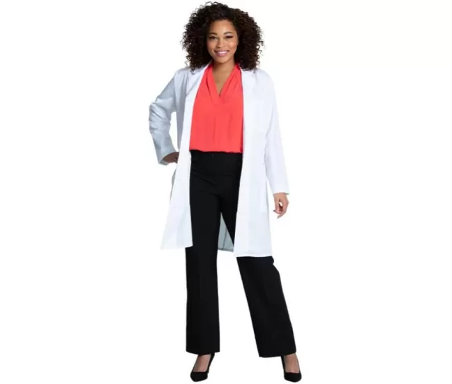 Medicīnas halāts sievietēm CKE421 balts