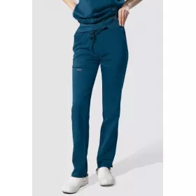 Medicīnas bikses WWE105 Karību jūras zilā krāsā
