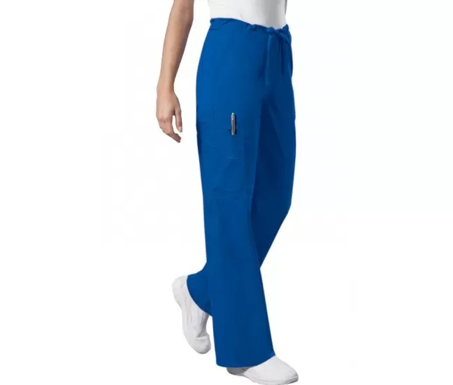Unisex Drawstring Cargo Pant WWE4043 in Royal