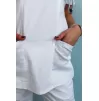 Медицинская блузка WWE610 белая