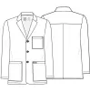 Men's Consultation Coat CKE401 in White
