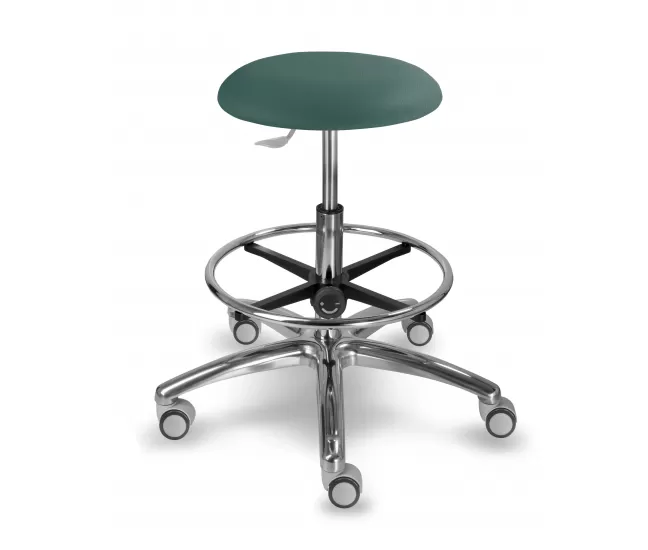 Chair with wheels and footrest 1252GDent