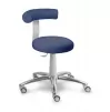 Chair with wheels, backrest and footrest 1283GDent