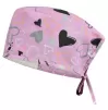 ADRIANA Surgical Cap, Pink Hearts