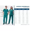 Unisex Drawstring Scrub Set 701 Turquoise