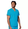 Unisex Drawstring Scrub Set 701 Turquoise