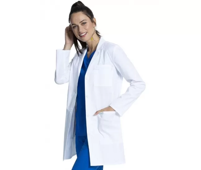 Медицинский халат для женщин CKE452 белый