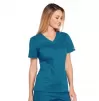 Scrub top CORE STRETCH WWE4710 in Caribbean blue