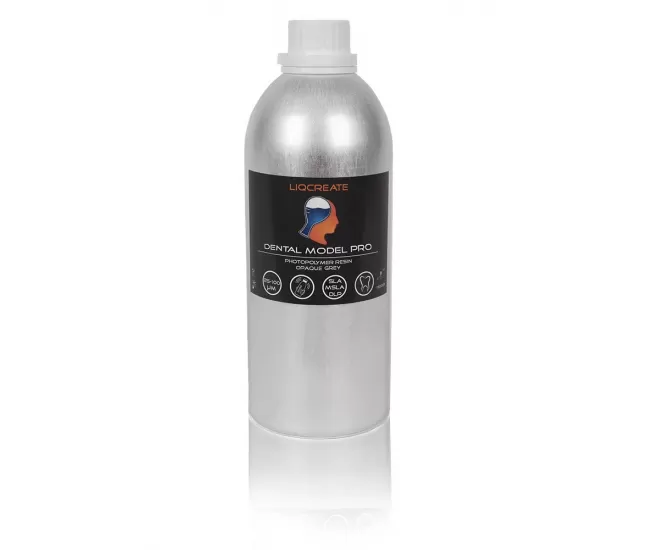 3D resin Dental Model Pro Grey Liqcreate, 1000 g