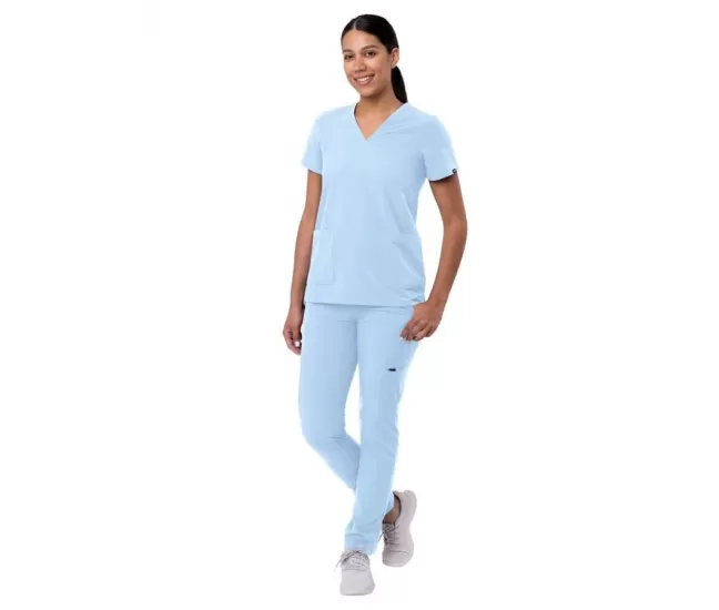 Medicīnas komplekts sievietēm A9200 debeszils