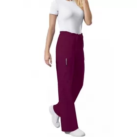 Unisex Drawstring Cargo Pant WWE4043 in Wine Unisex Drawstring Cargo Pant WWE4043 in Wine
