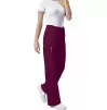 Unisex Drawstring Cargo Pant WWE4043 in Wine